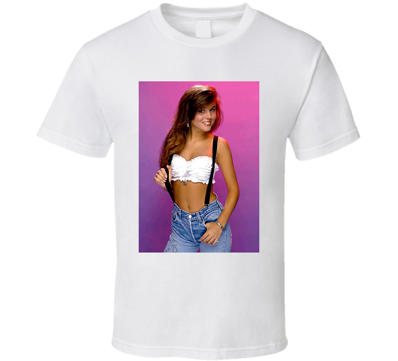 Saved By The Bell Kelly Kapowski White Unisex T Shirt Saved By The Bell Kelly Kapowski White Unisex T Shirt