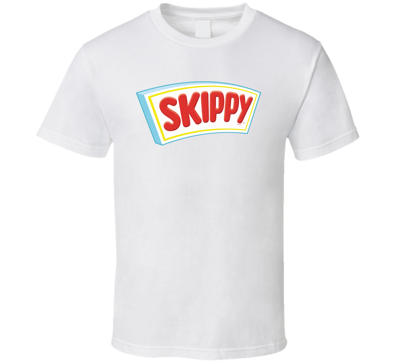 Skippy Peanut Butter Foodie Food Fan White Unisex T Shirt