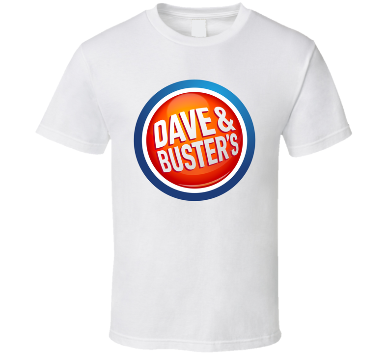 Dave And Busters Favourite Food White Unisex T Shirt Dave And Busters Favourite Food White Unisex T Shirt