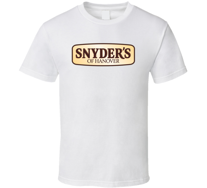 Snyder's Of Hanover Most Popular Potato Chip Brand Snack Food Lovers White Unisex T Shirt