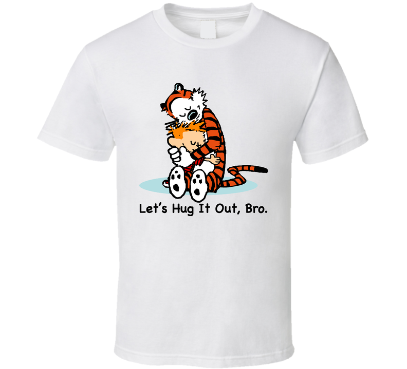 Calvin And Hobbes White Unisex T Shirt Calvin And Hobbes White Unisex T Shirt