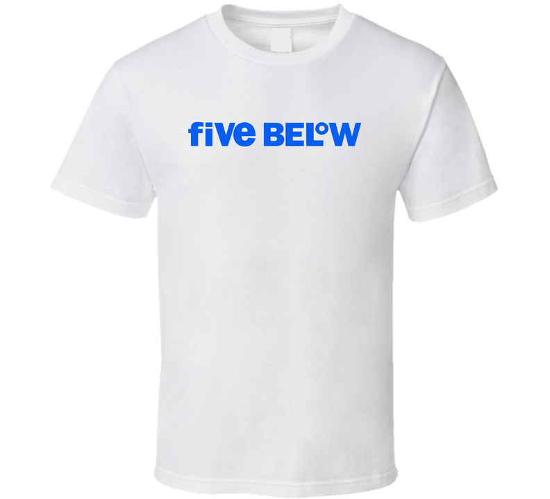Five Below Inc Nasdaq Company Logo Employee Fan White Unisex T Shirt Five Below Inc Nasdaq Company Logo Employee Fan White Unisex T Shirt