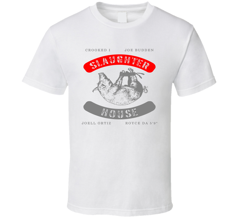 Slaughter House Hip Hop White Unisex T Shirt Slaughter House Hip Hop White Unisex T Shirt