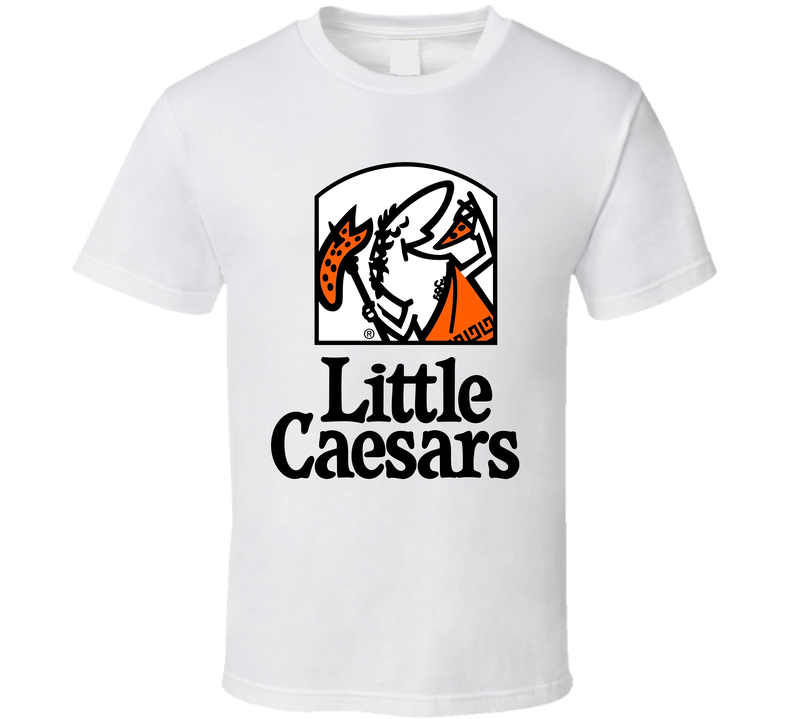 Little Caesars Fast Food White Unisex T Shirt Little Caesars Fast Food White Unisex T Shirt