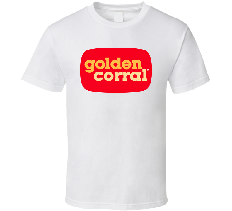 Golden Corral American Favourite Food White Unisex T Shirt Golden Corral American Favourite Food White Unisex T Shirt