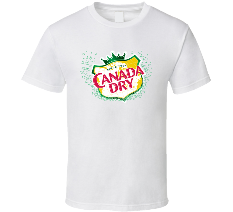 Canada Dry Ginger Ale Best Soda Of All Time Soft Drink Lovers White Unisex T Shirt Canada Dry Ginger Ale Best Soda Of All Time Soft Drink Lovers White Unisex T Shirt