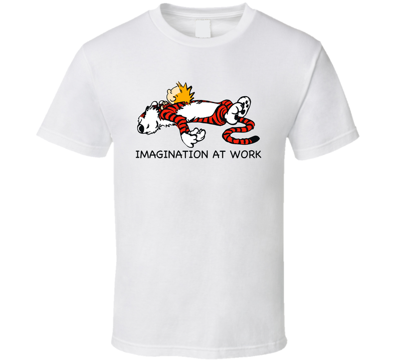 Calvin And Hobbes White Unisex T Shirt Calvin And Hobbes White Unisex T Shirt