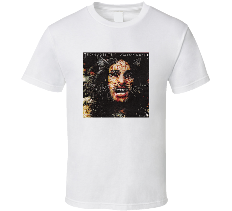 Dazed And Confused Halloween Costume Ted Nugent Amboy Dukes White Unisex T Shirt Dazed And Confused Halloween Costume Ted Nugent Amboy Dukes White Unisex T Shirt