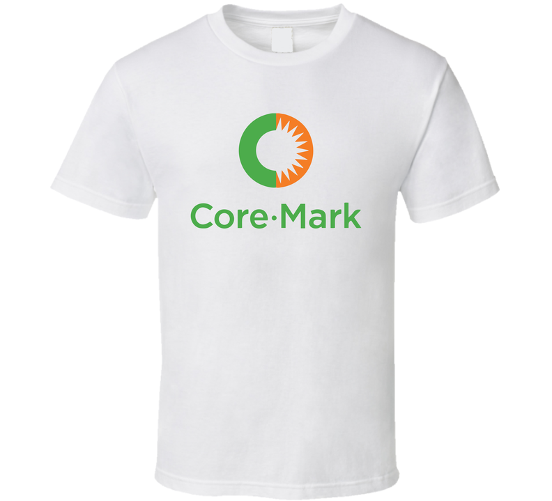 Core Mark Holding Company Nasdaq Company Logo Employee Fan White Unisex T Shirt