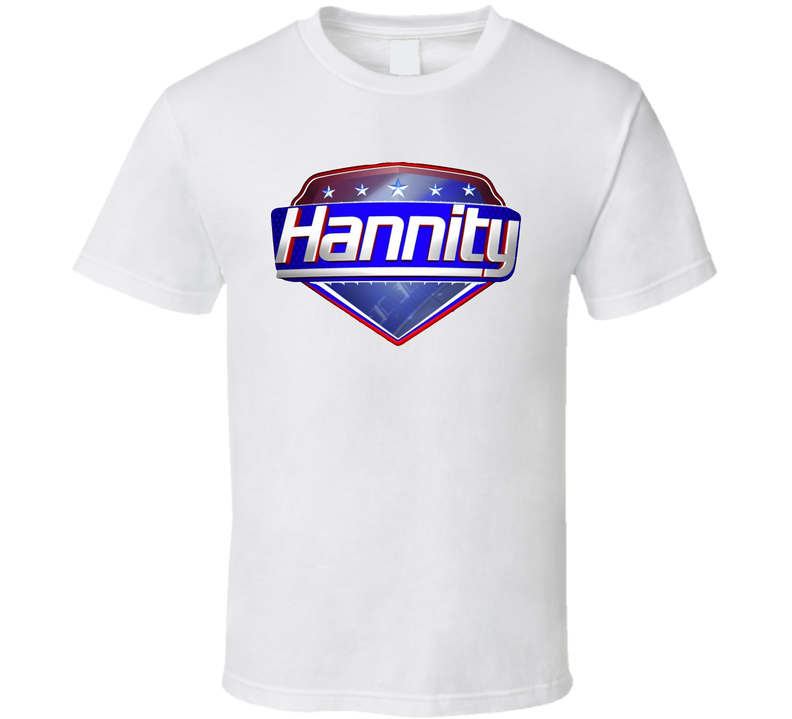 Fox News Sean Hannity Logo White Unisex T Shirt Fox News Sean Hannity Logo White Unisex T Shirt
