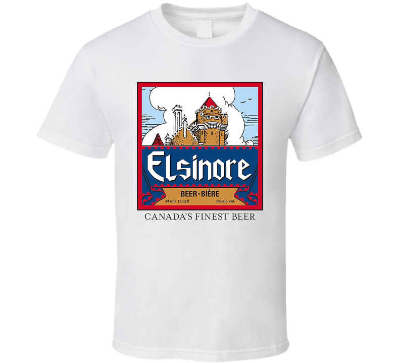 Elsinore Beer As Seen On Strange Brew White Unisex T Shirt Elsinore Beer As Seen On Strange Brew White Unisex T Shirt