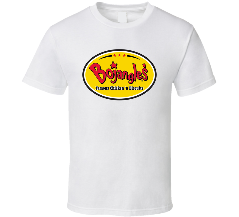 Bojangles American Favourite Food White Unisex T Shirt Bojangles American Favourite Food White Unisex T Shirt