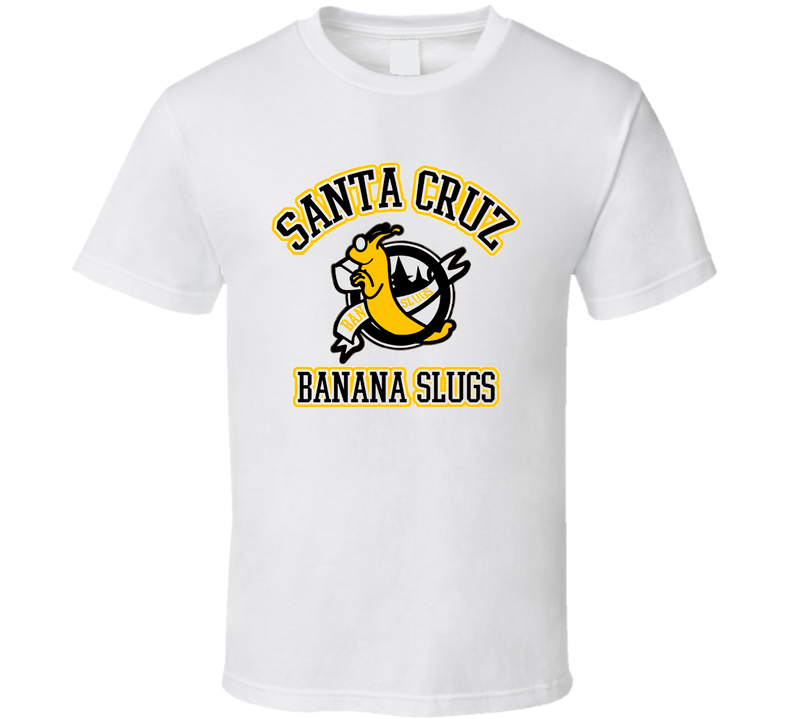 Pulp Fiction Banana Slugs Santa Cruz Movie White Unisex T Shirt