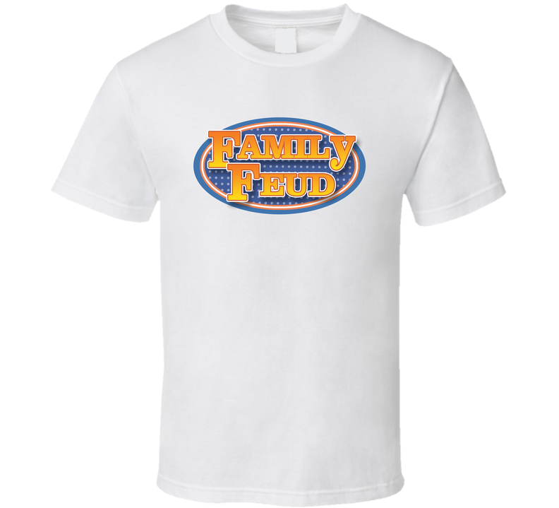 Family Feud Retro 80s Tv Show Logo Fan White Unisex T Shirt Family Feud Retro 80s Tv Show Logo Fan White Unisex T Shirt