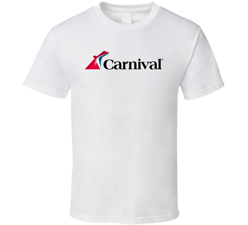 Carnival Cruise Logo White Unisex T Shirt Carnival Cruise Logo White Unisex T Shirt