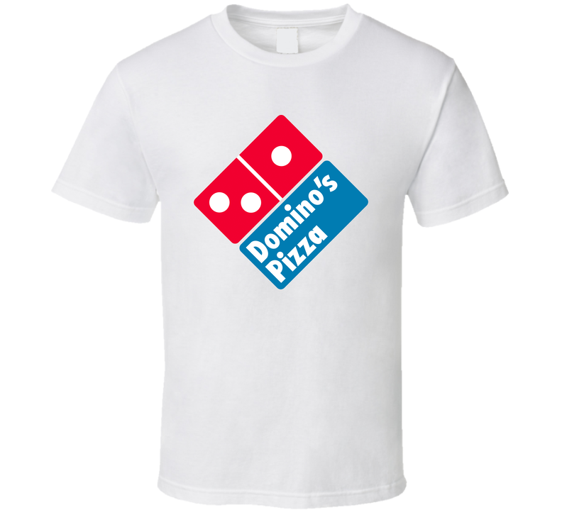 Domino's Pizza Favourite Food White Unisex T Shirt Domino's Pizza Favourite Food White Unisex T Shirt