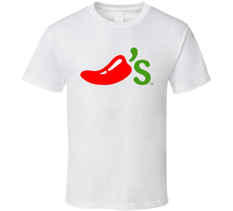 Chili's American Favorite Fast Food White Unisex T Shirt Chili's American Favorite Fast Food White Unisex T Shirt