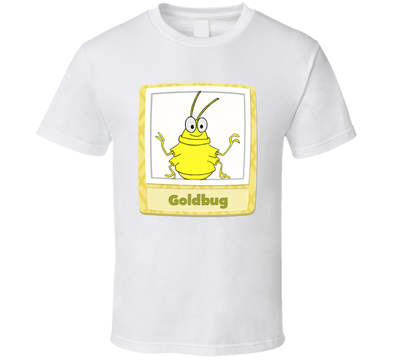 The Busy World Of Richard Scarry Goldbug Retro 90s Animated Tv Show Fan White Unisex T Shirt The Busy World Of Richard Scarry Goldbug Retro 90s Animated Tv Show Fan White Unisex T Shirt