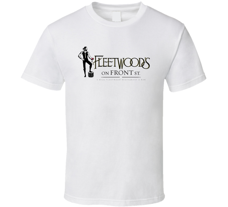 Fleetwood's On Front St. Maui Hawaii Restaurant White Unisex T Shirt Fleetwood's On Front St. Maui Hawaii Restaurant White Unisex T Shirt