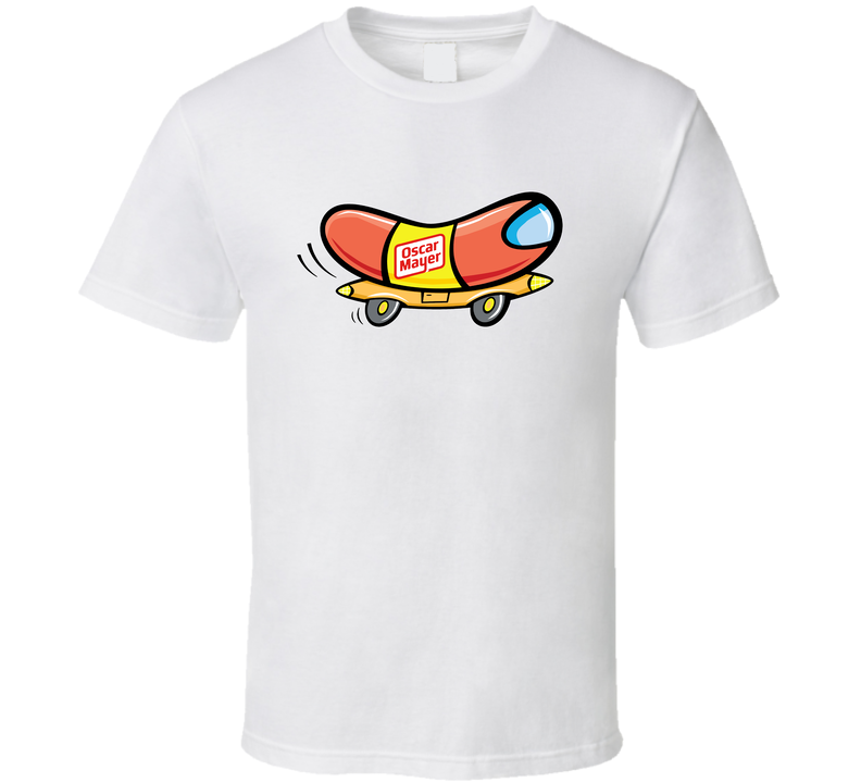 Oscar Mayer Weinermobile Most Memorable Ad Campaign White Unisex T Shirt Oscar Mayer Weinermobile Most Memorable Ad Campaign White Unisex T Shirt