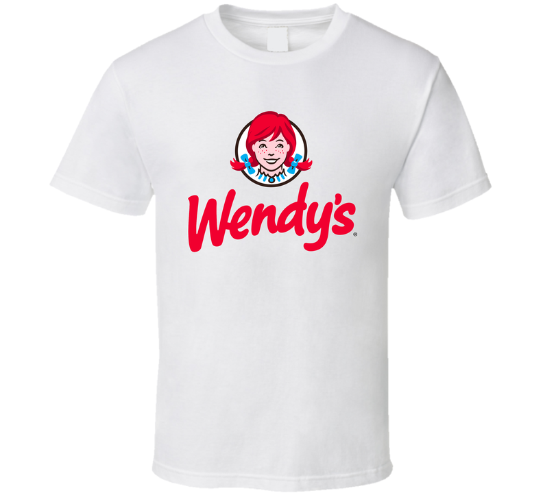 Wendy's American Favorite Fast Food White Unisex T Shirt Wendy's American Favorite Fast Food White Unisex T Shirt