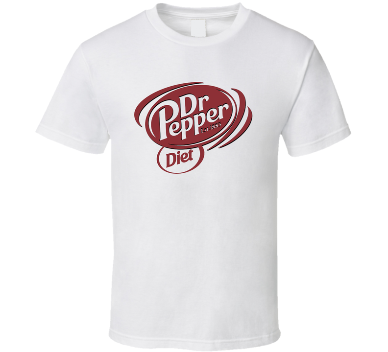Diet Dr Pepper Best Soda Of All Time Soft Drink Lovers White Unisex T Shirt