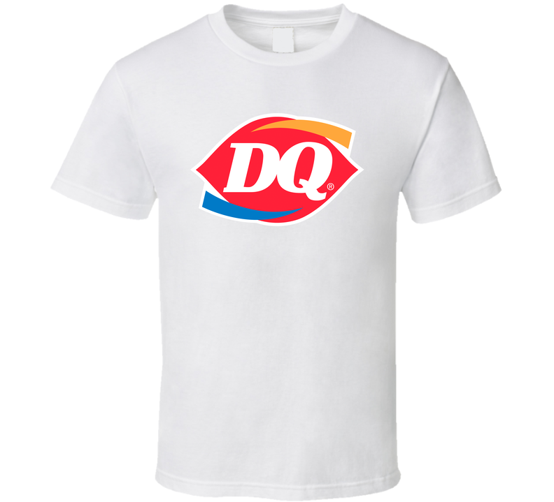 Dq Dairy Queen American Favorite Fast Food White Unisex T Shirt Dq Dairy Queen American Favorite Fast Food White Unisex T Shirt