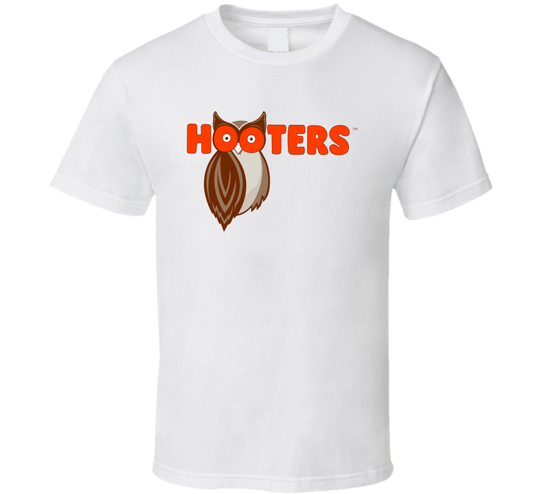 Hooters American Favourite Food White Unisex T Shirt Hooters American Favourite Food White Unisex T Shirt