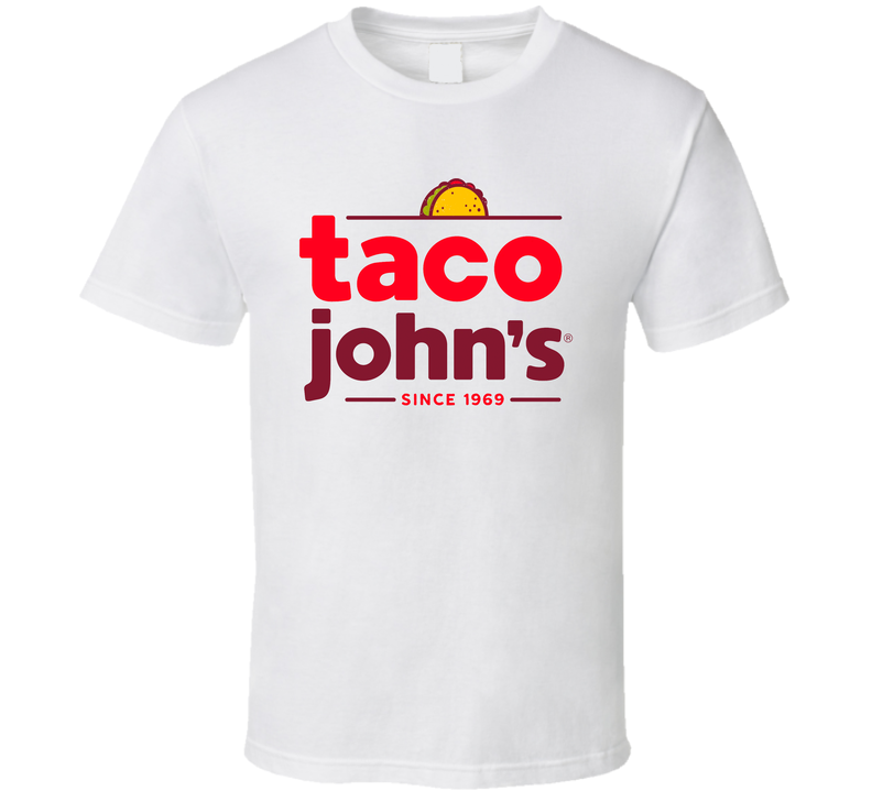 Taco John's Favourite Food White Unisex T Shirt Taco John's Favourite Food White Unisex T Shirt