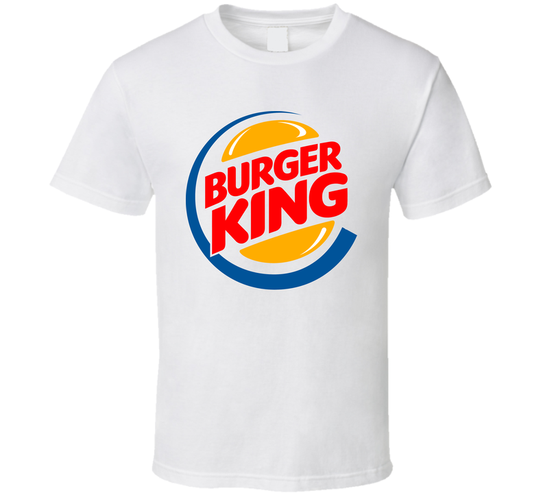 Burger King American Favorite Fast Food White Unisex T Shirt Burger King American Favorite Fast Food White Unisex T Shirt