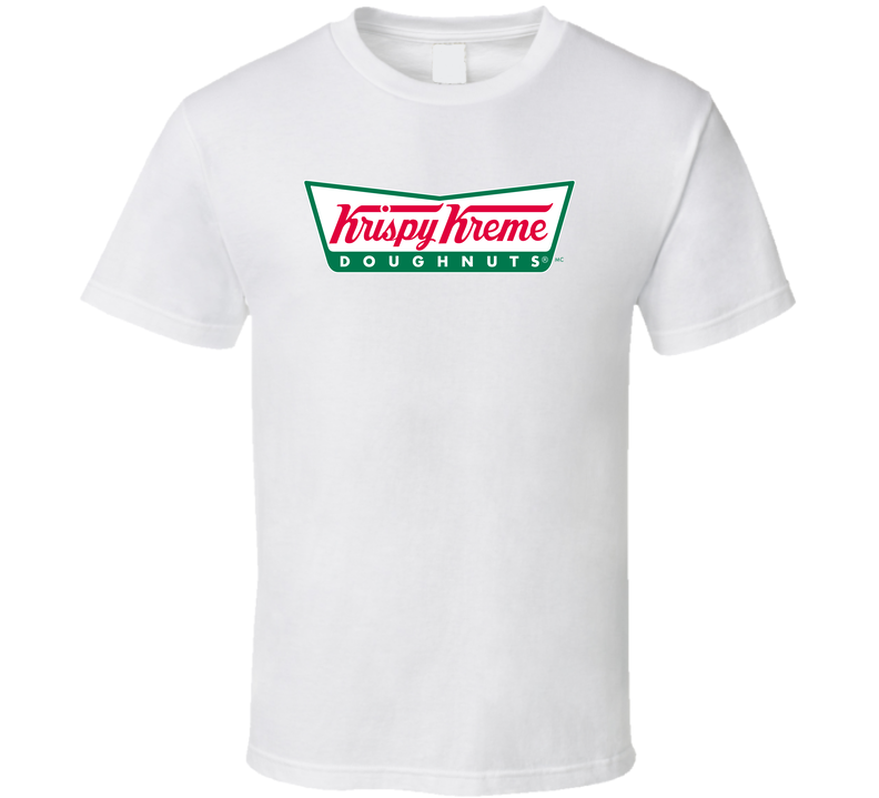Krispy Kreme Doughnuts Favorite Fast Food White Unisex T Shirt Krispy Kreme Doughnuts Favorite Fast Food White Unisex T Shirt