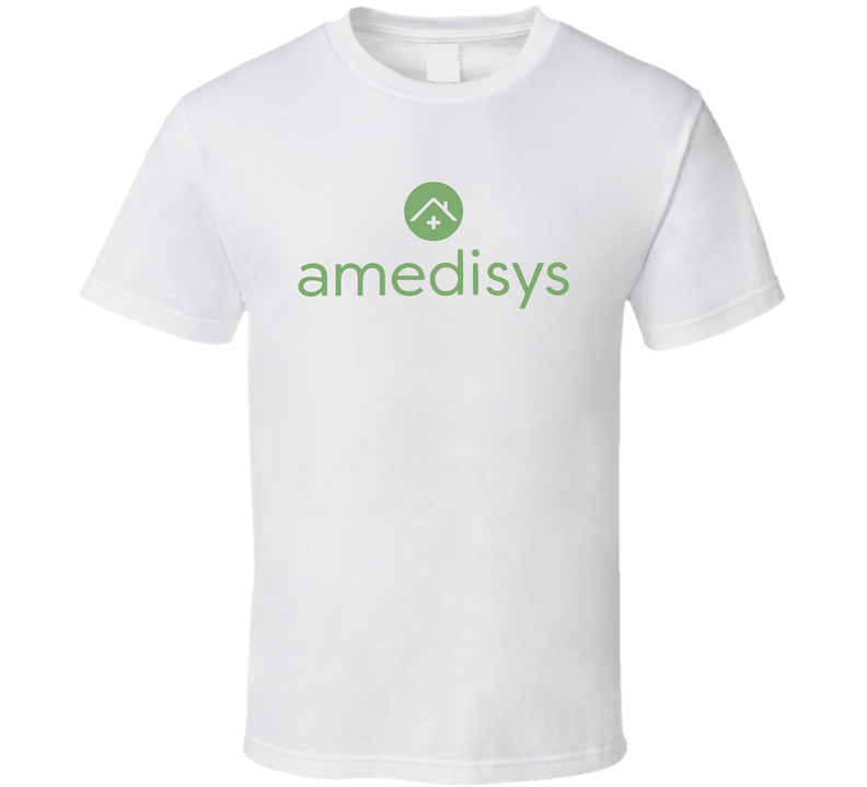Amedisys Inc Nasdaq Company Logo Employee Fan White Unisex T Shirt