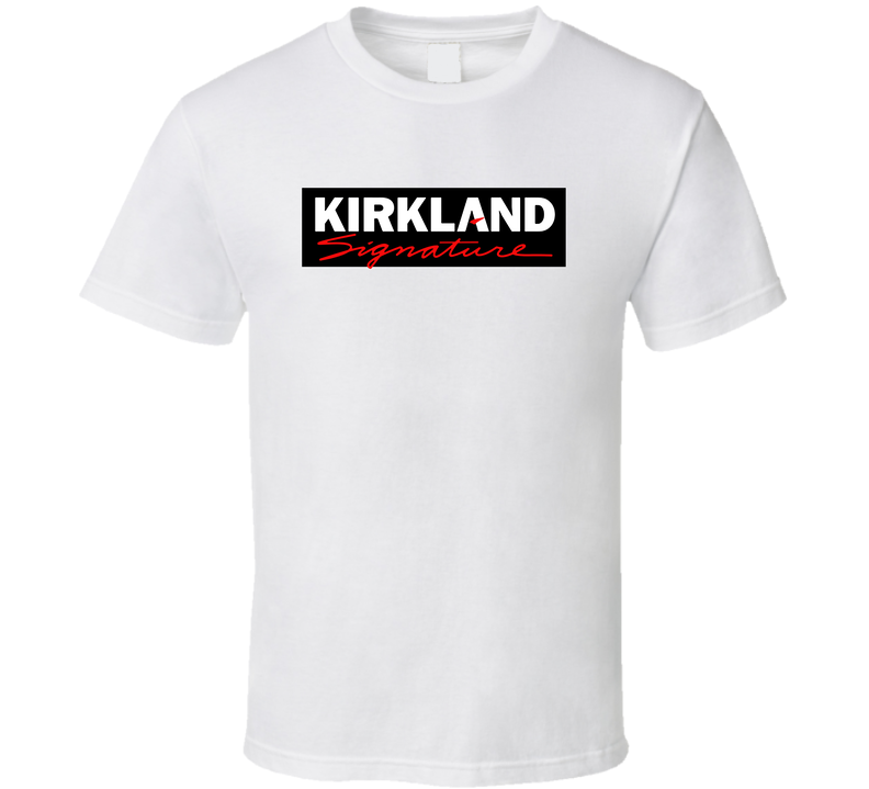 Kirkland Signature Best Over The Counter Medication Logo White Unisex T Shirt Kirkland Signature Best Over The Counter Medication Logo White Unisex T Shirt