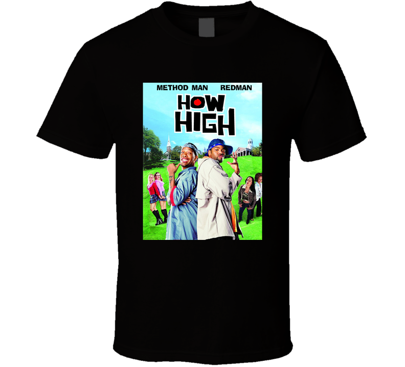 How High Hip Hop Movie Black Unisex T Shirt How High Hip Hop Movie Black Unisex T Shirt
