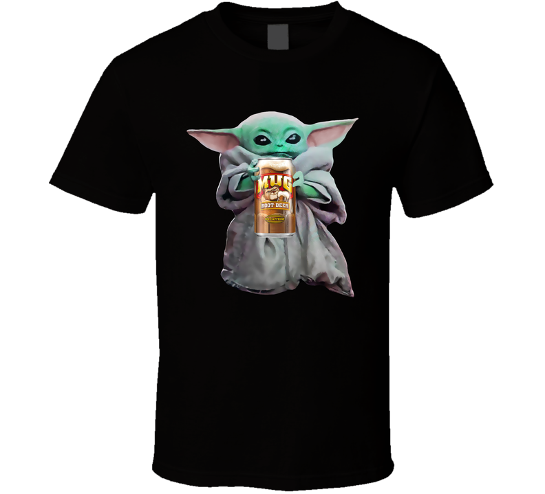 Baby Yoda The Child Mandalorian Mug Root Beer Soda Pop Drink Black Unisex T Shirt Baby Yoda The Child Mandalorian Mug Root Beer Soda Pop Drink Black Unisex T Shirt