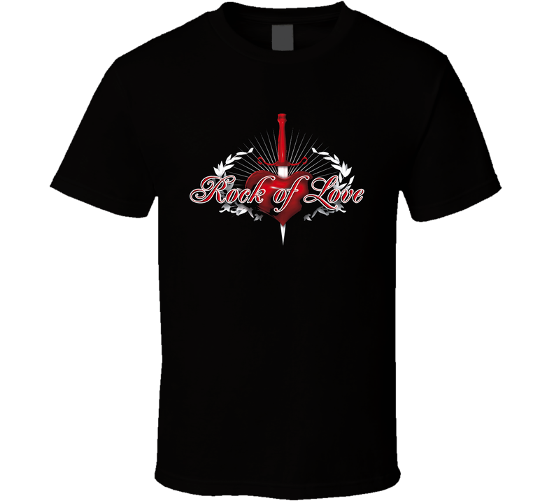 Bret Michaels Poison Rock Of Love Black Unisex T Shirt Bret Michaels Poison Rock Of Love Black Unisex T Shirt