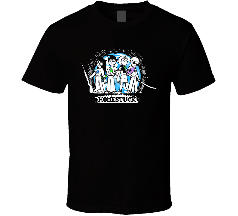 Homestuck Cartoon Black Unisex T Shirt