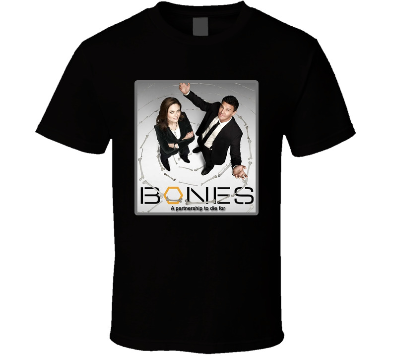 Bones Tv Show Black Unisex T Shirt Bones Tv Show Black Unisex T Shirt