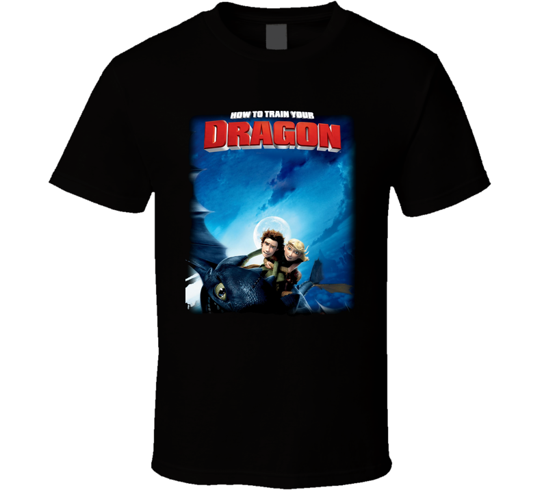 How To Train Your Dragon Movie Black Unisex T Shirt How To Train Your Dragon Movie Black Unisex T Shirt