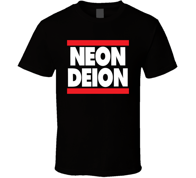 Neon Deion Sanders Primetime Atlanta Sf Black Unisex T Shirt Neon Deion Sanders Primetime Atlanta Sf Black Unisex T Shirt