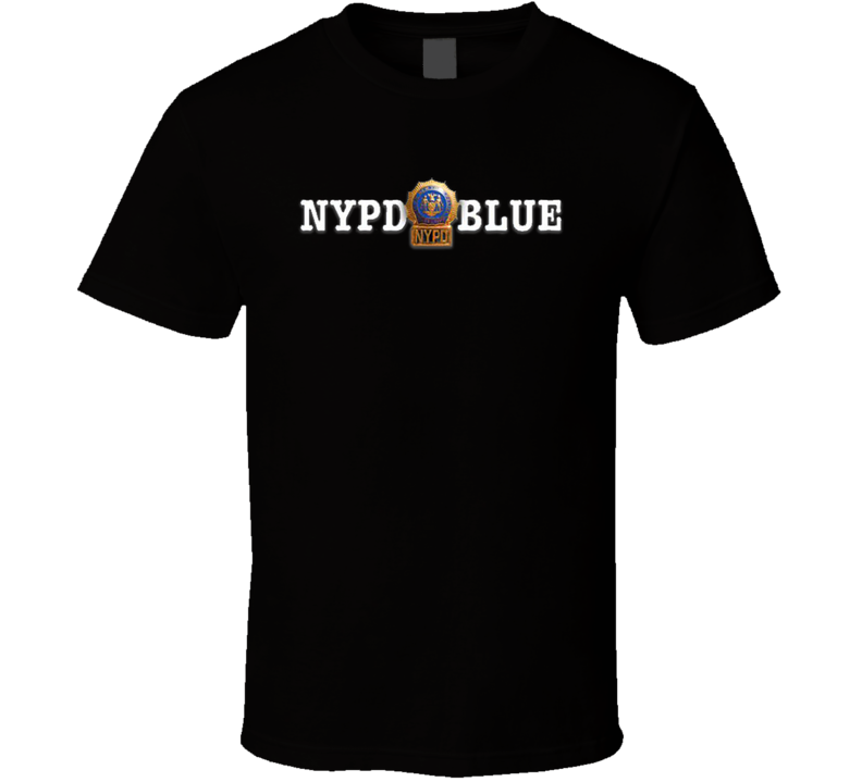 Nypd Blue 90s Tv Show Action Drama Black Unisex T Shirt Nypd Blue 90s Tv Show Action Drama Black Unisex T Shirt