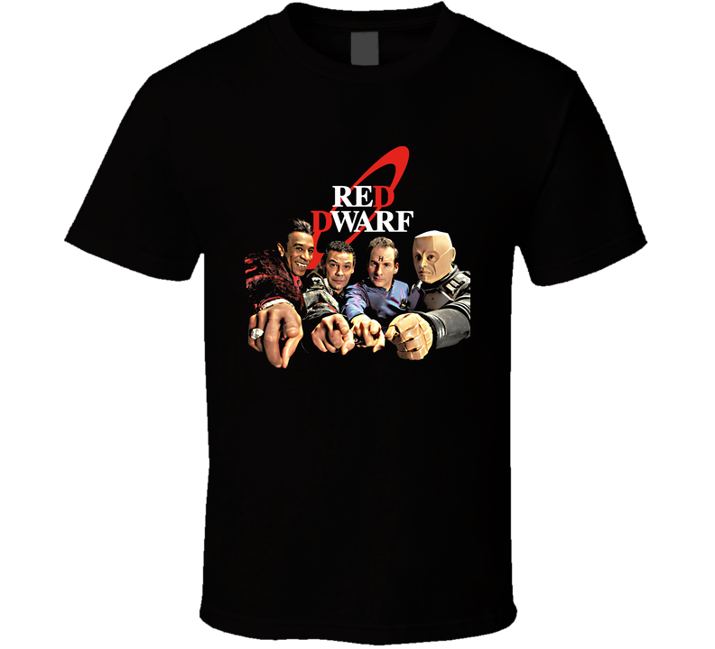 Red Dwarf Sci Fi Cult Black Unisex T Shirt Red Dwarf Sci Fi Cult Black Unisex T Shirt