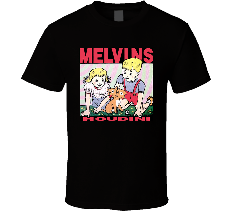 The Melvins Houdini Punk Grunge Black Unisex T Shirt The Melvins Houdini Punk Grunge Black Unisex T Shirt