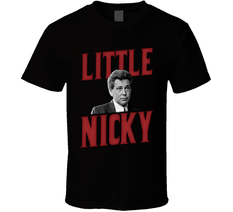 Little Nicky Nicodemo Scarfo Philadelphia Mobster Black Unisex T Shirt Little Nicky Nicodemo Scarfo Philadelphia Mobster Black Unisex T Shirt