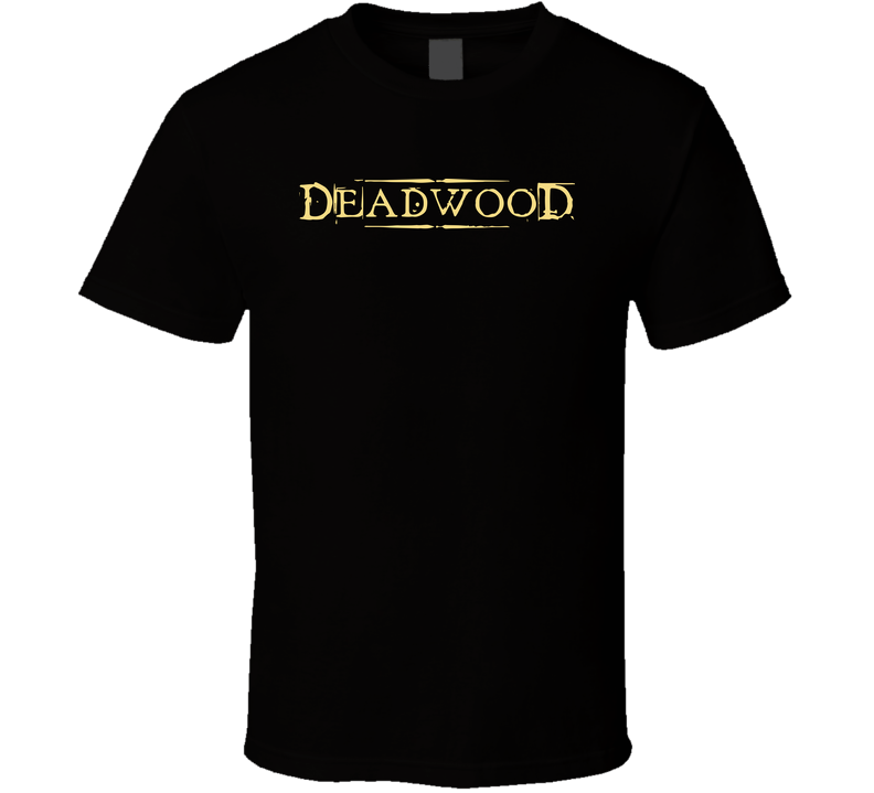 Deadwood 2000s Tv Show Fan Logo Black Unisex T Shirt Deadwood 2000s Tv Show Fan Logo Black Unisex T Shirt