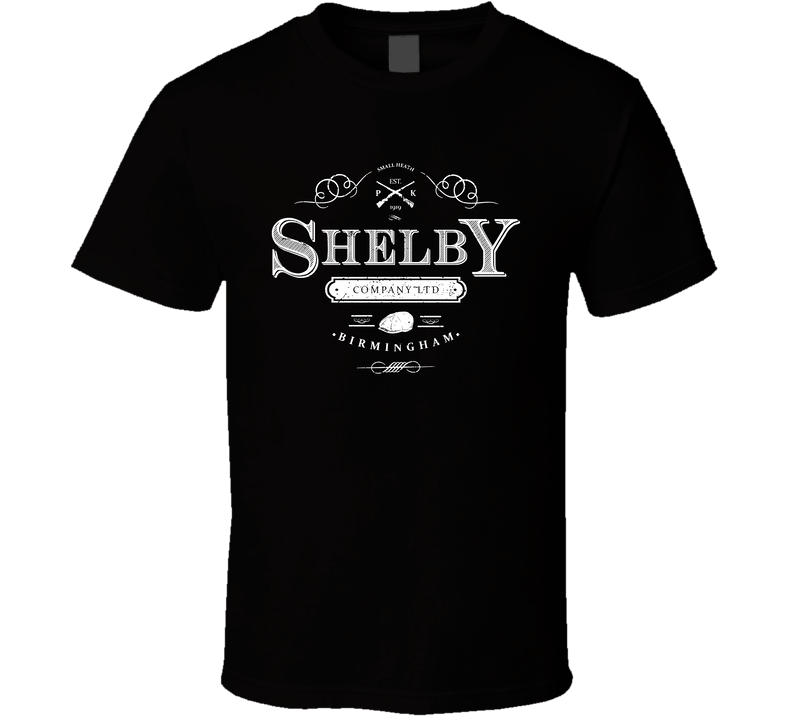 Peaky Blinders Shelby Company Ltd Logo Black Unisex T Shirt Peaky Blinders Shelby Company Ltd Logo Black Unisex T Shirt