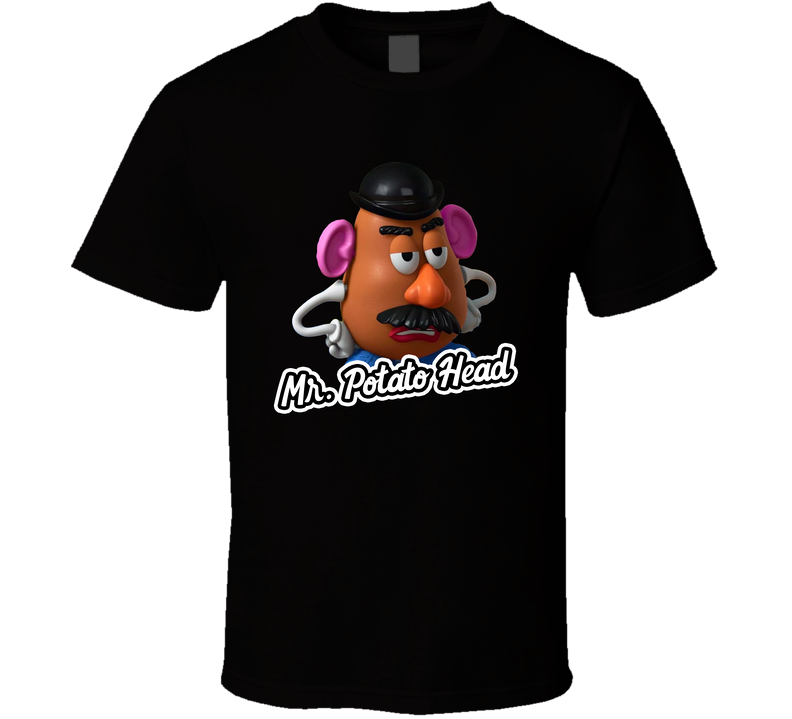 Mr. Potato Head Best Movie Character Black Unisex T Shirt Mr. Potato Head Best Movie Character Black Unisex T Shirt