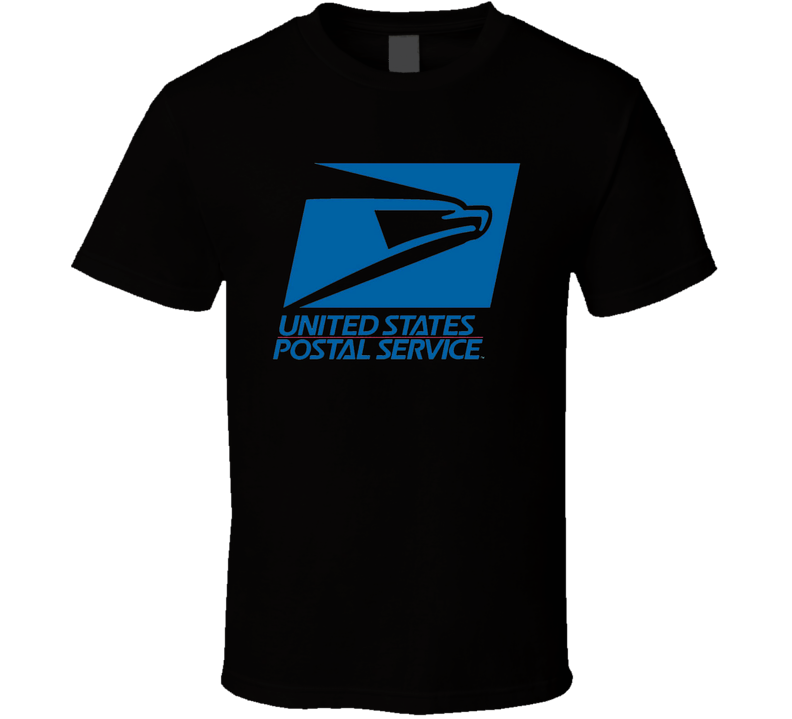 Usps United Sates Postal Service Staff Black Unisex T Shirt