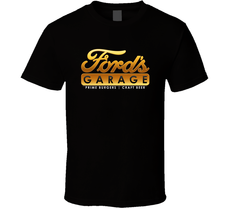 Ford's Garage Popular Orlando Restaurant Black Unisex T Shirt