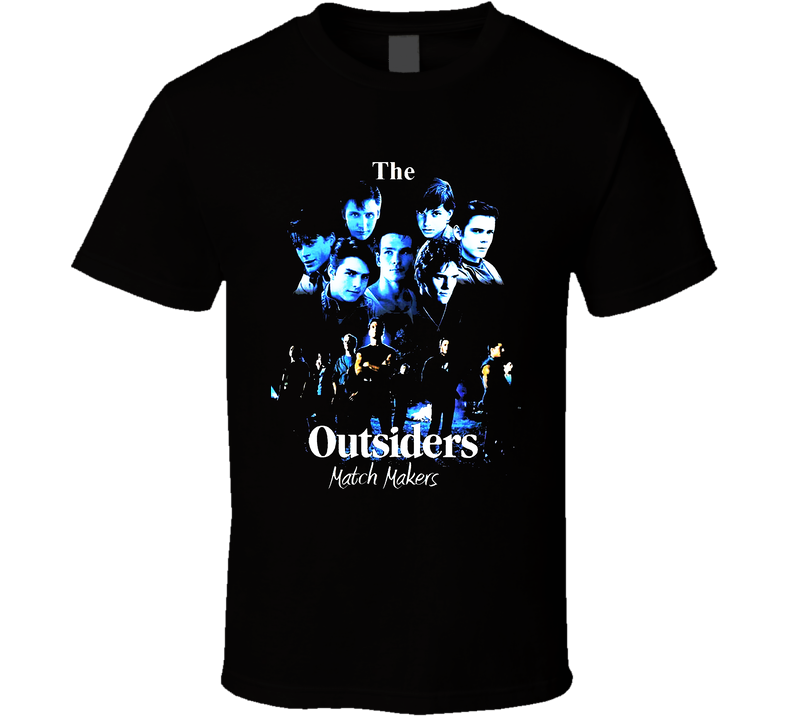 The Outsiders Movie  Black Black Unisex T Shirt